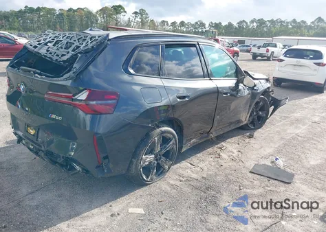 2025 BMW X3 M50 xDrive из США, поврежденный, VIN 5UX73GP08S9121599